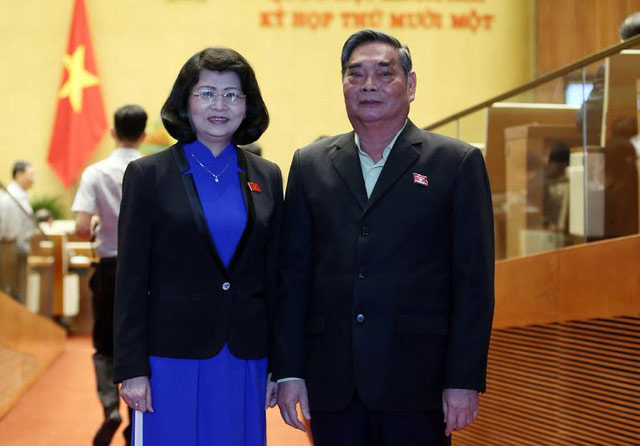 Phó chủ tịch nước Đặng Thị Ngọc Thịnh sẽ tạm thời giữ chức chủ tịch nước