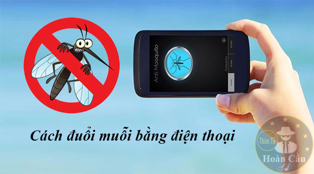 Cách đuổi muỗi bằng điện thoại qua phần mềm Anti Mosquito