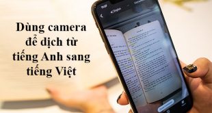 dùng camera để dịch tiếng Anh sang tiếng Việt