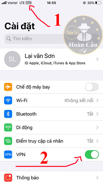 Cách cài đặt thêm cấu hình VPN trên iPhone, iPad iOS miễn phí