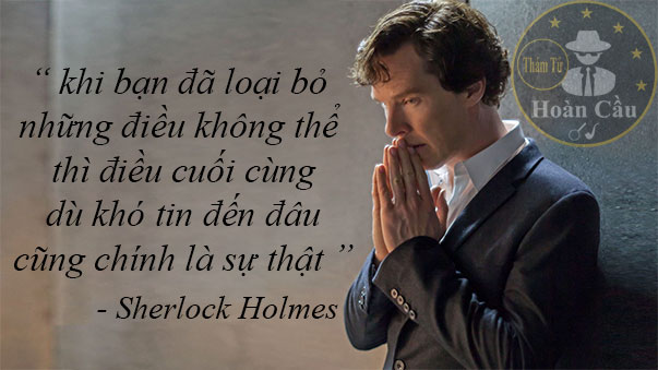 Trích dẫn những câu nói hay của thám tử Sherlock Holmes
