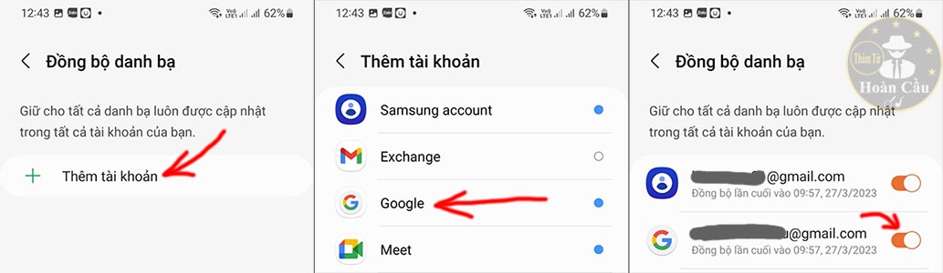 Cách truy cập vào danh bạ điện thoại người khác bằng Gmail miễn phí