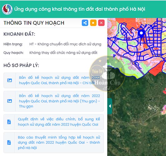 Cách tra cứu thông tin Giấy chứng nhận quyền sử dụng đất Hà Nội online
