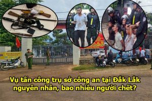 Vụ tấn công trụ sở công an xã tại Đắk Lắk bao nhiêu người chết?
