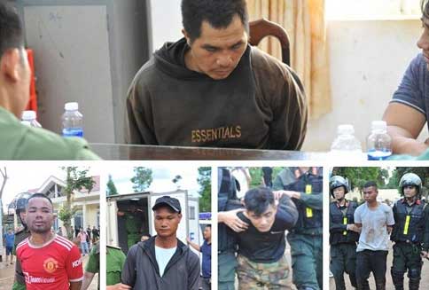 Vụ tấn công trụ sở công an xã tại Đắk Lắk 
