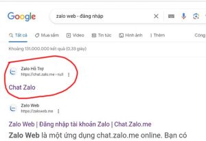 Cách vào Zalo web - đăng nhập trên Google Chrome